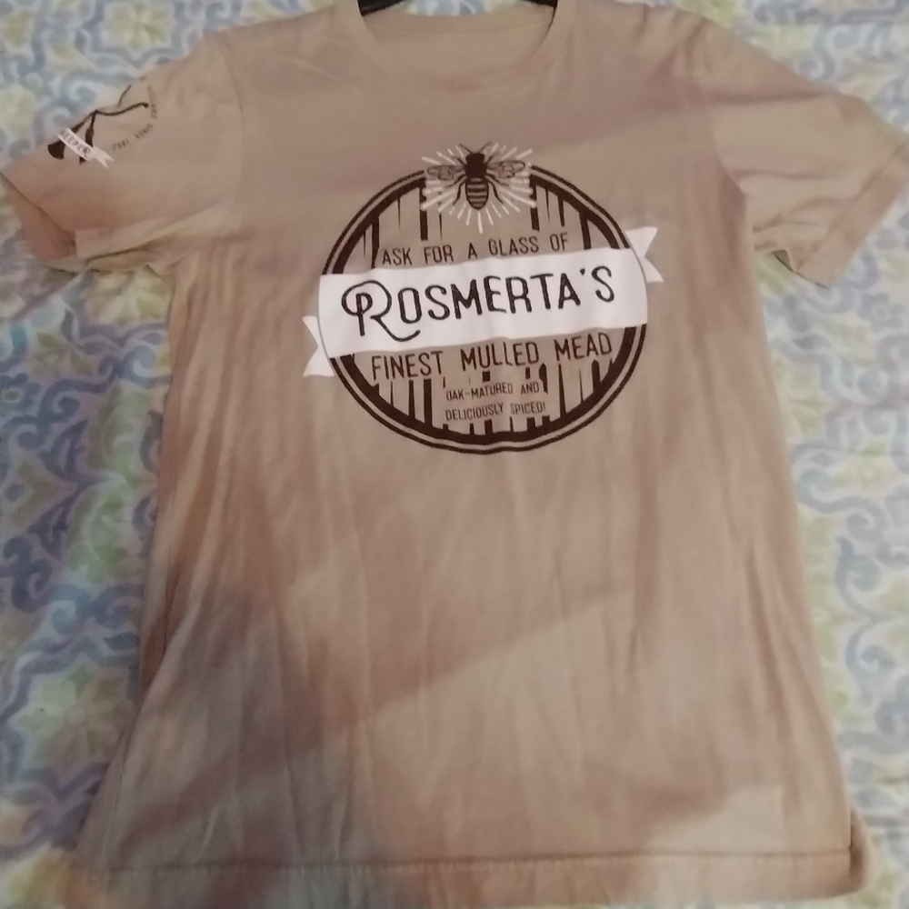 Barkeeper T shirt for Rosemerta's Pub.